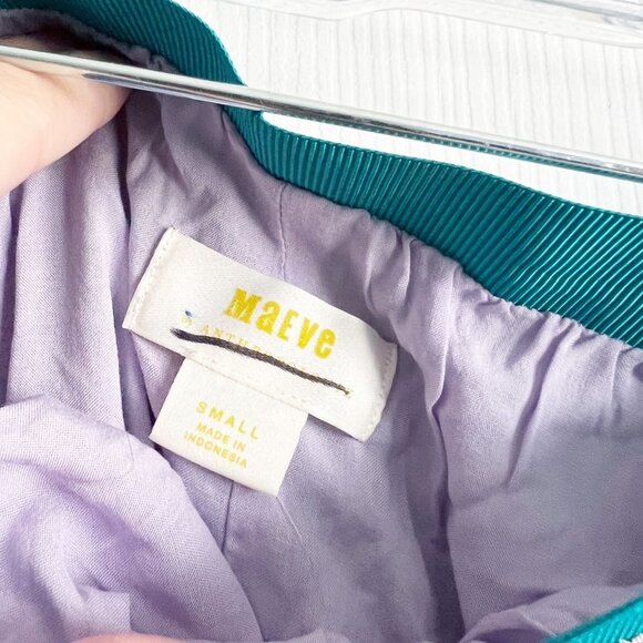 Anthropologie Maeve Multi-Color Floral Print Mini Skirt Women's Size Small S - Picture 6 of 6